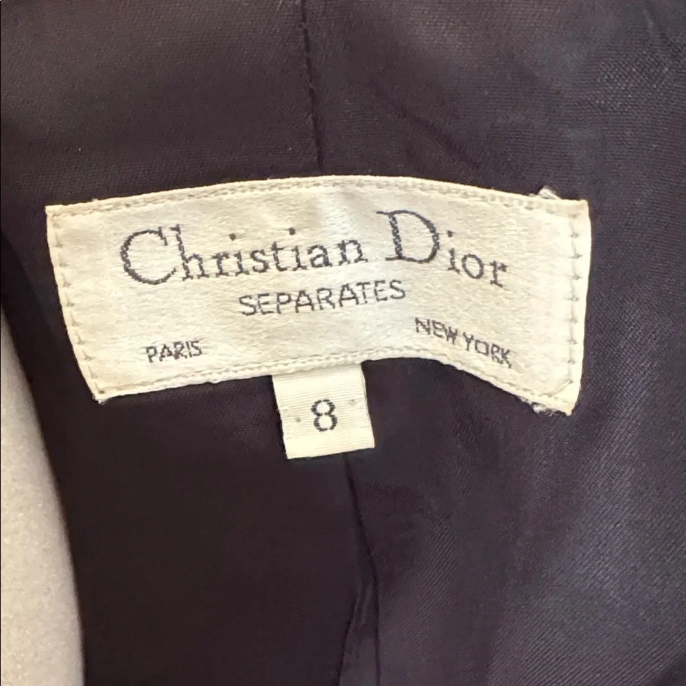 Dior 100% wool vintage textured Blazer